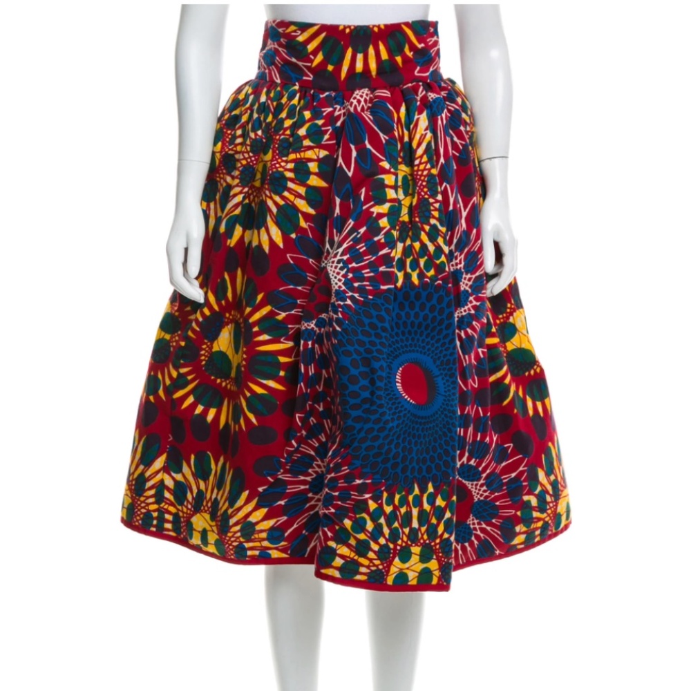 Stella Jean - Printed Midi Length Skirt